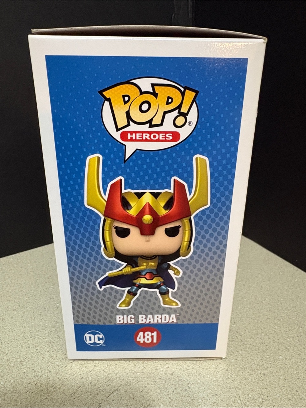 Justice League PoP! BIG BARDA #481 Exclusive Convention Limited Edition - Picture 4 of 5